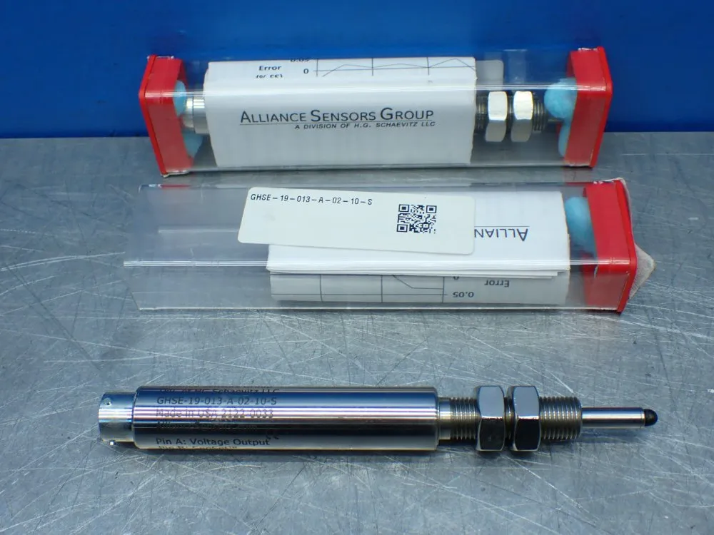 Alliance Sensors Group 2 Linear Variable Inductive Transducer Position Sensors - Ghse-19-013-a-02-10-s