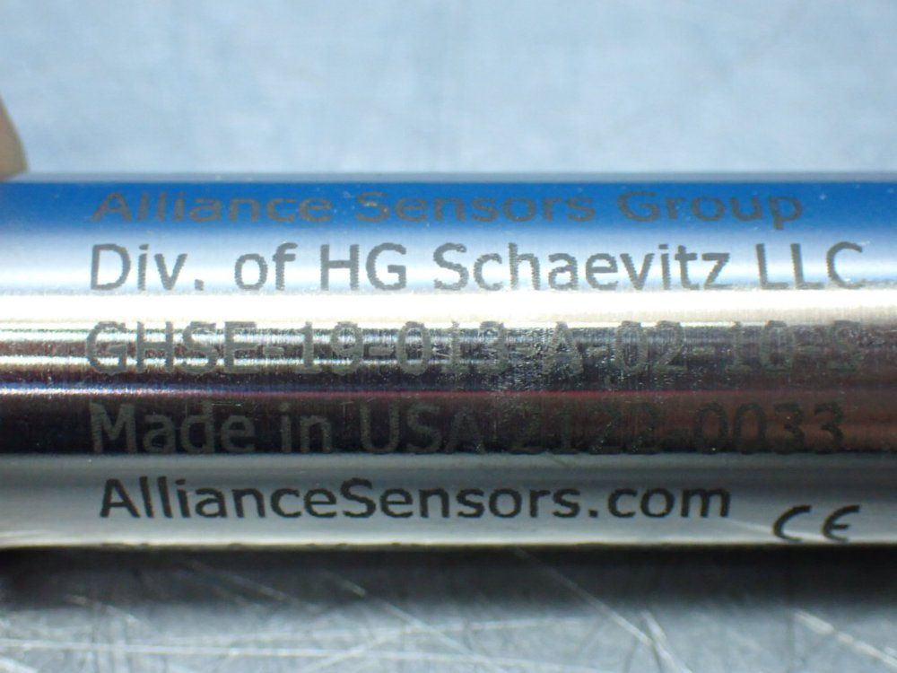 Alliance Sensors Group 2 Linear Variable Inductive Transducer Position Sensors - Ghse-19-013-a-02-10-s