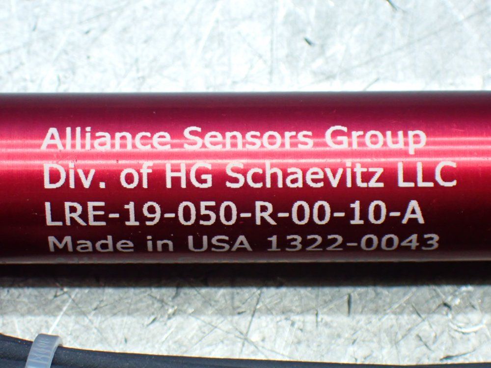 Alliance Sensors Group 2 Linear Variable Inductive Transducer Position Sensors - Lre-19-050-r-00-10-a