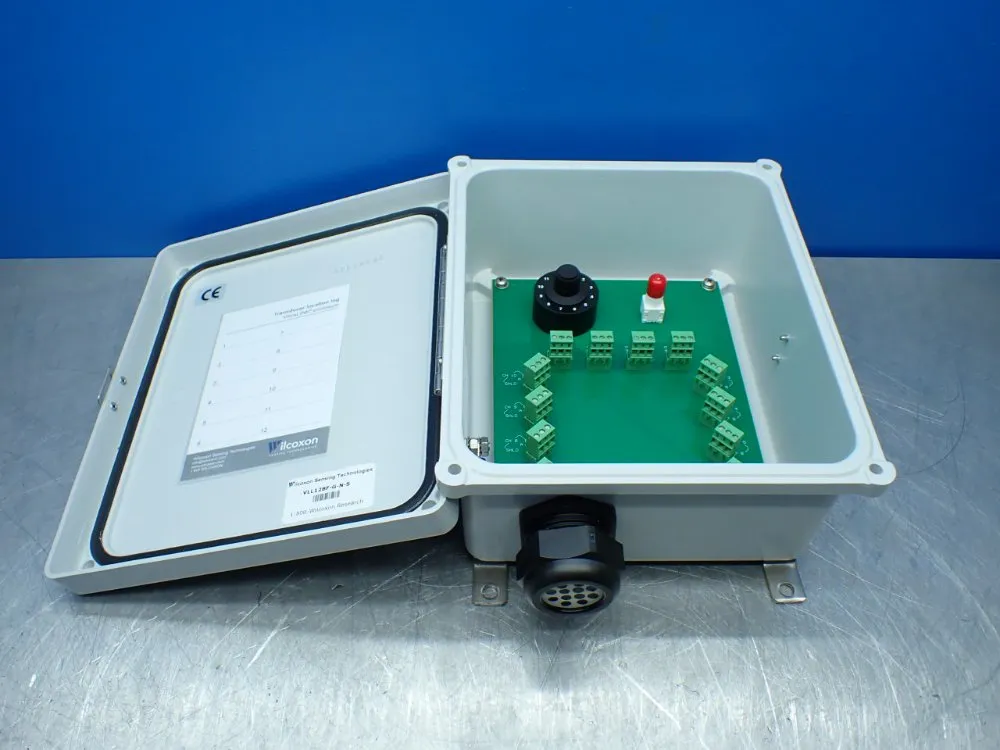 Wilcoxon 12-channel Vibration Sensor Switchbox - Vll12bf-g-n-s