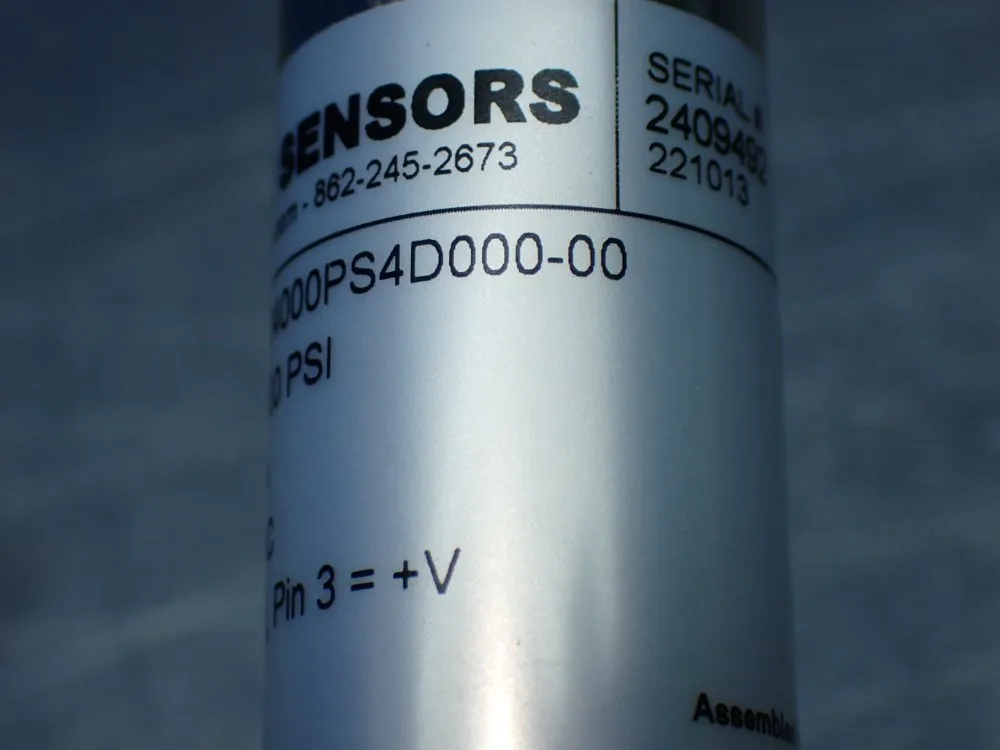 Core Sensors 0-4000psi 4 Industrial Pressure Transmitters - Cs10-2a04000ps4d000-00