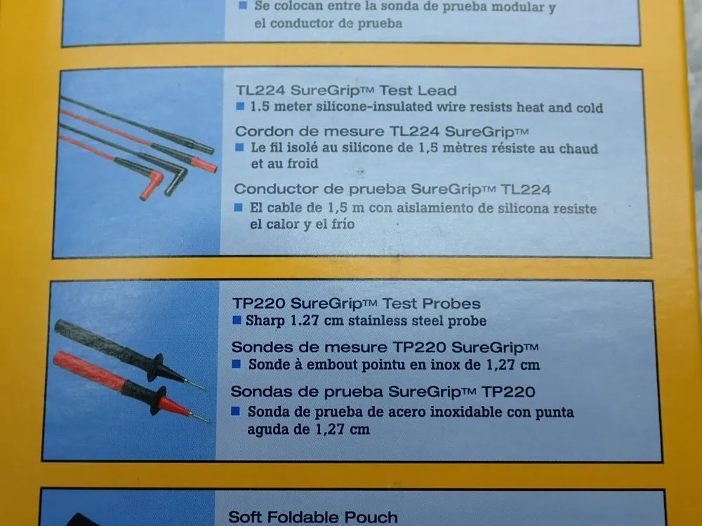 Fluke Suregrip Probe Light And Extender Kit - L215