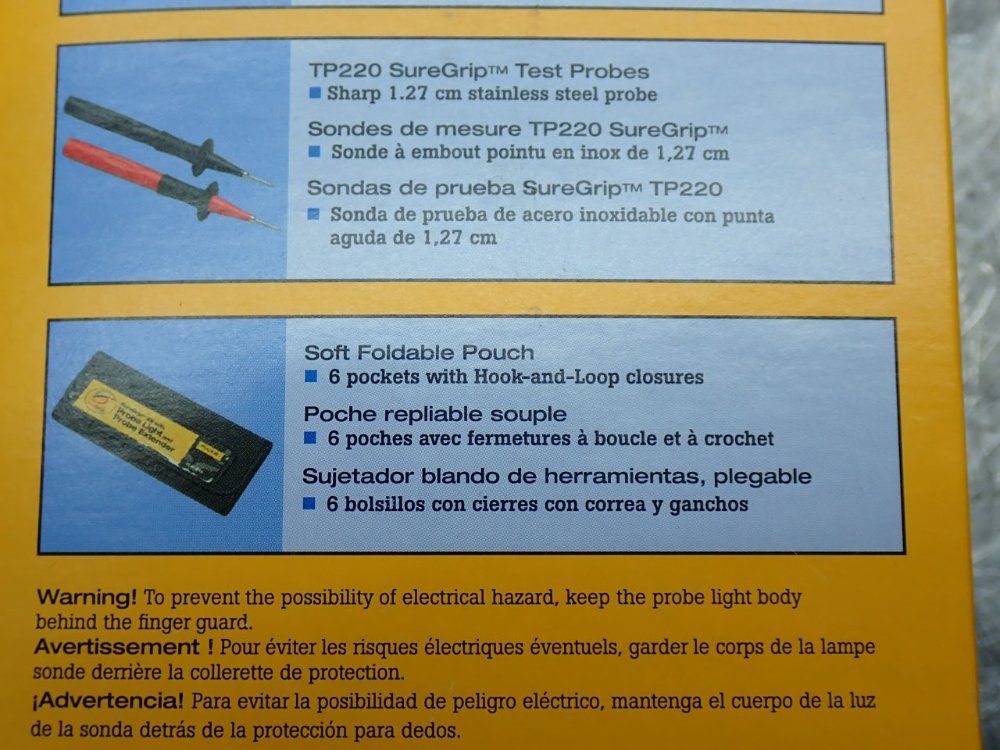 Fluke Suregrip Probe Light And Extender Kit - L215