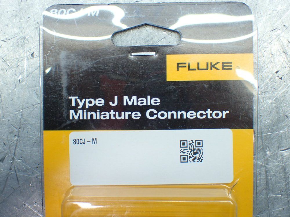 Fluke 4 Type J Male Miniature Connectors - 80cj-m