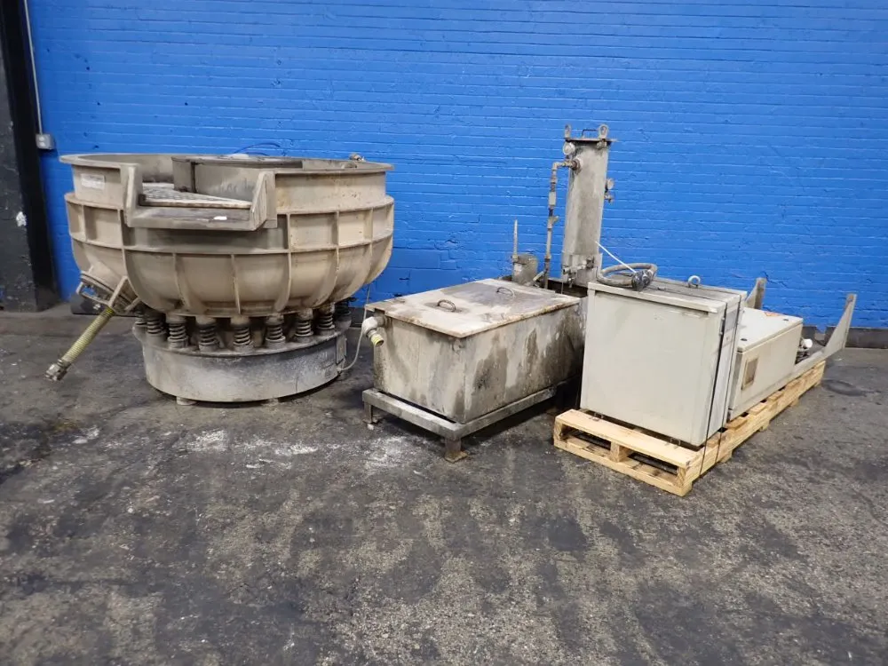 Rosler 60" Dia. Vibratory Finisher - R 620 Euro-kp