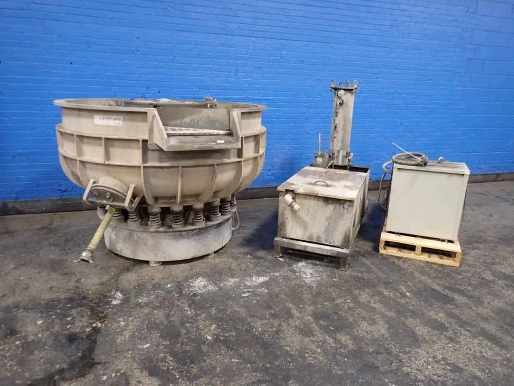 Rosler 60" Dia. Vibratory Finisher - R 620 Euro-kp