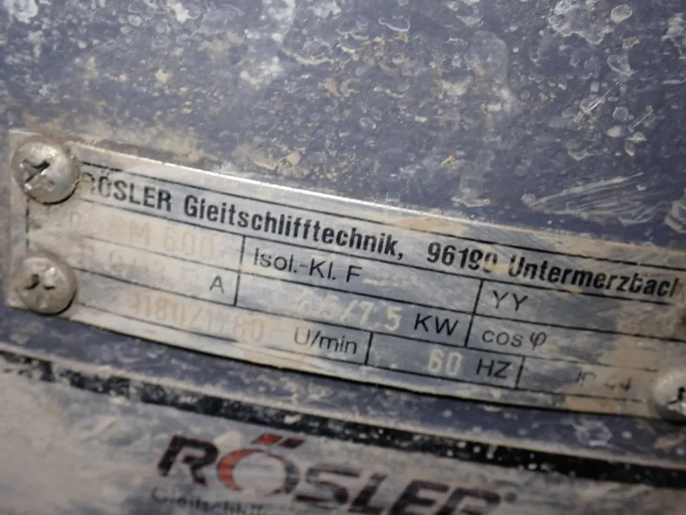 Rosler 60" Dia. Vibratory Finisher - R 620 Euro-kp