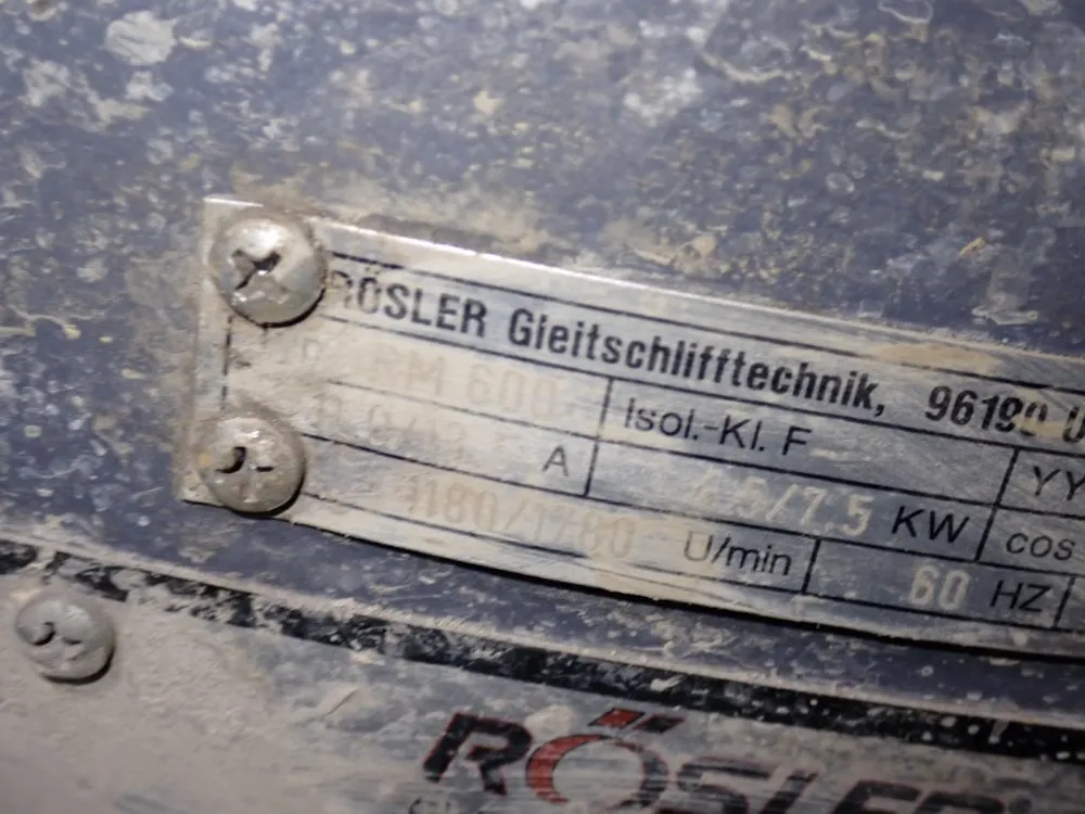 Rosler 60" Dia. Vibratory Finisher - R 620 Euro-kp