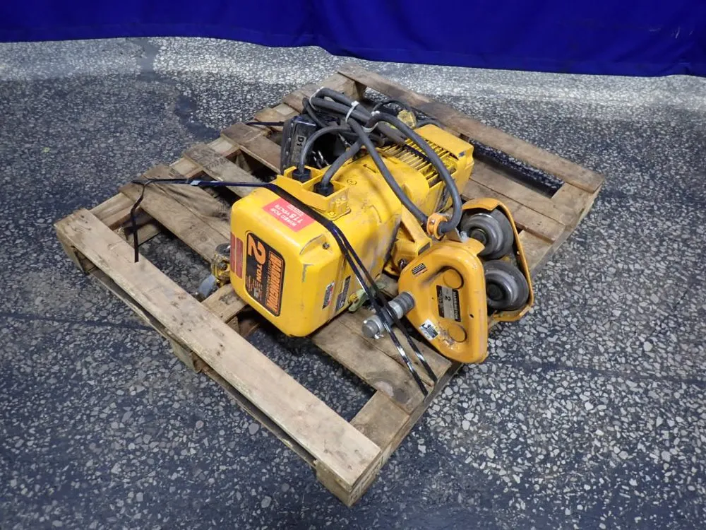 Harrington 2 Ton Electric Chain Hoist - Ep1a-00sy3915