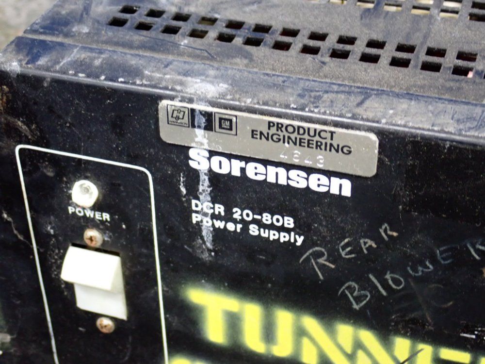 Sorensen Power Supply - Dcr-20-50b