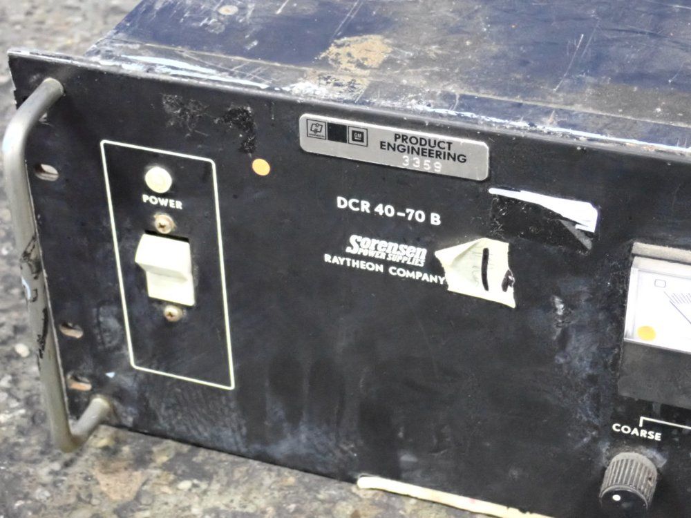 Sorensen Power Supply - Dcr 40-70b