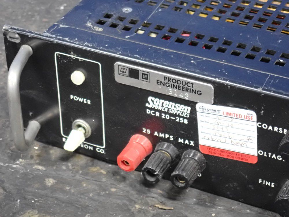 Sorensen Power Supply - Dcr 20-25b