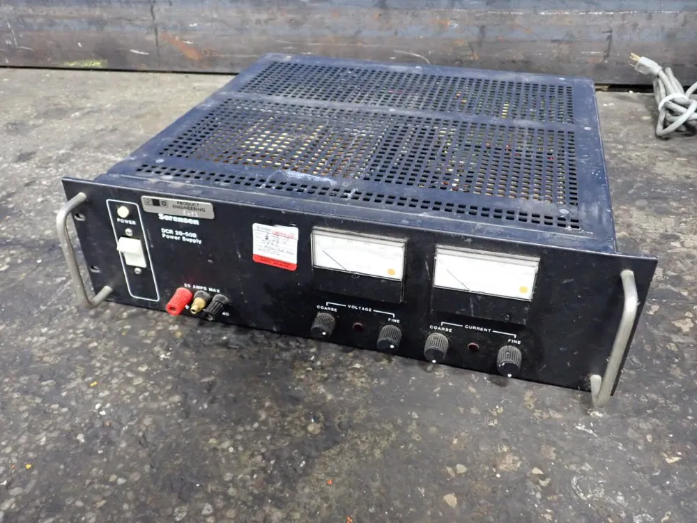 Sorensen Power Supply - Dcr 20-50b