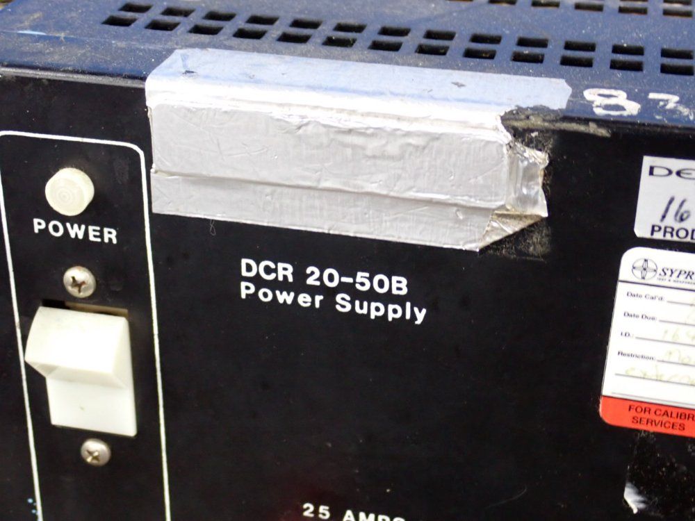 Sorensen Power Supply - Dcr 20-50b
