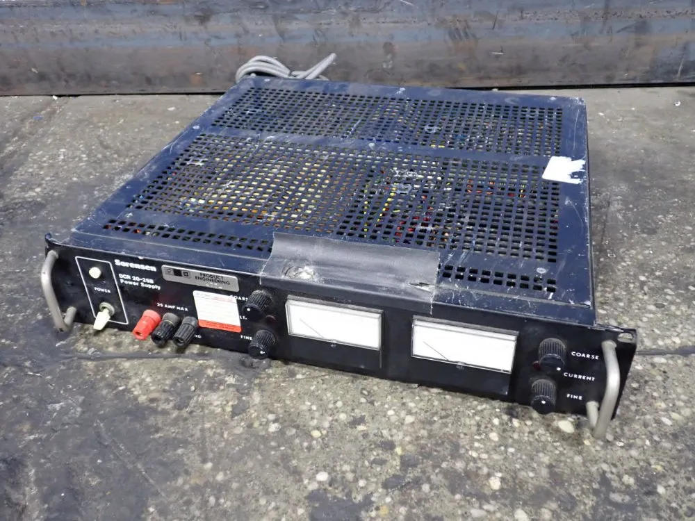 Sorensen Power Supply - Dcr 20-25b