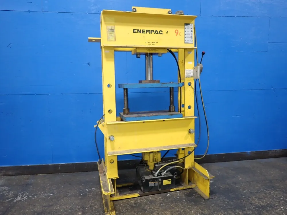 Enerpac 100 Ton H Frame Hydraulic Press - Iph100d113-2