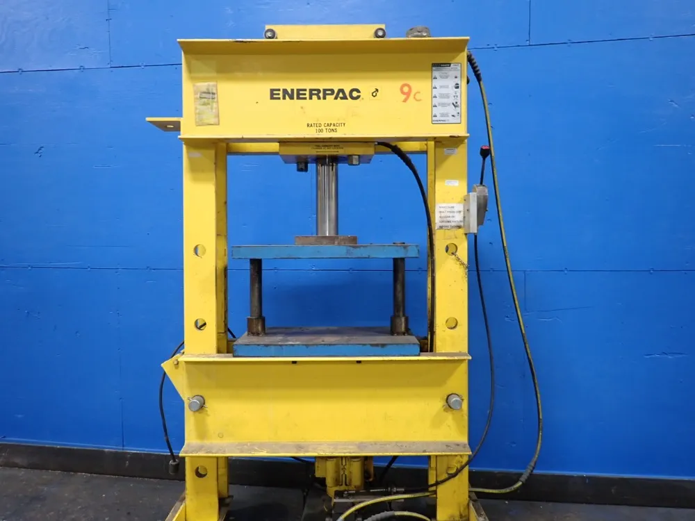Enerpac 100 Ton H Frame Hydraulic Press - Iph100d113-2