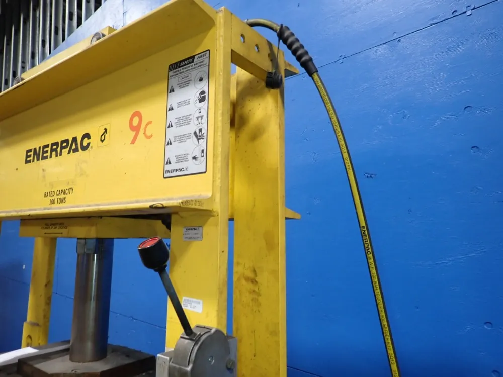 Enerpac 100 Ton H Frame Hydraulic Press - Iph100d113-2