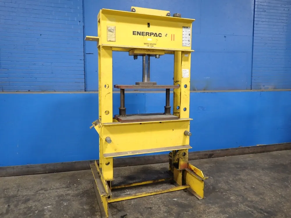 Enerpac 100 Ton H Frame Hydraulic Press - Iph100d113-2