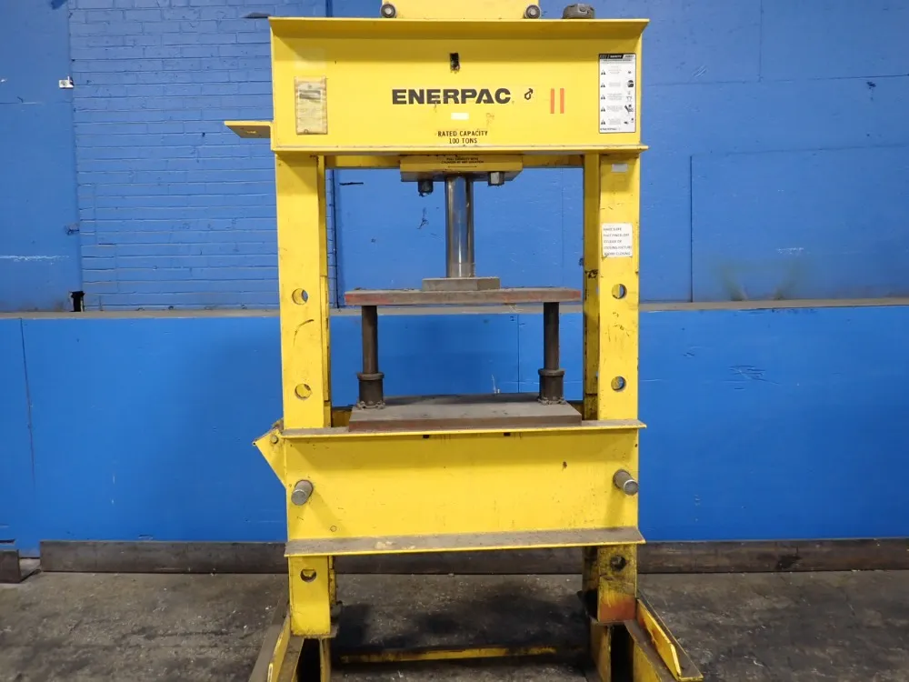 Enerpac 100 Ton H Frame Hydraulic Press - Iph100d113-2