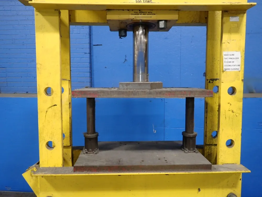 Enerpac 100 Ton H Frame Hydraulic Press - Iph100d113-2