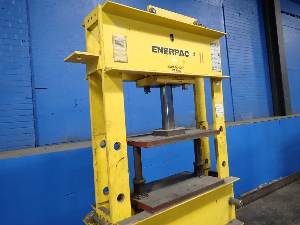 Enerpac 100 Ton H Frame Hydraulic Press - Iph100d113-2