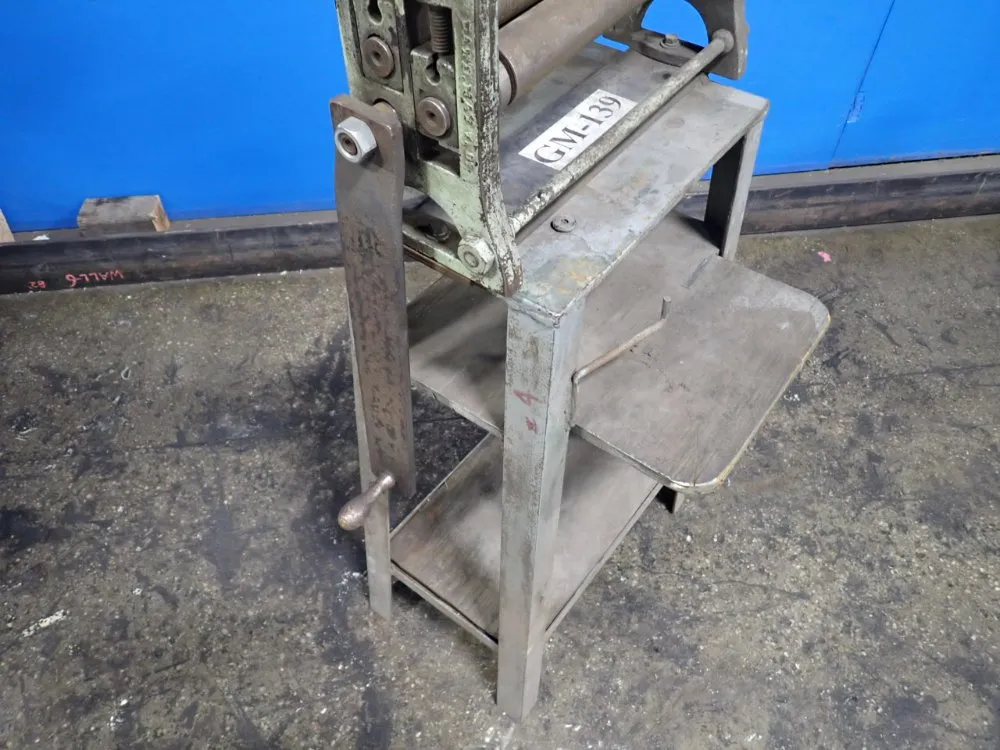 16" Manual Sheet Metal Slip Roller