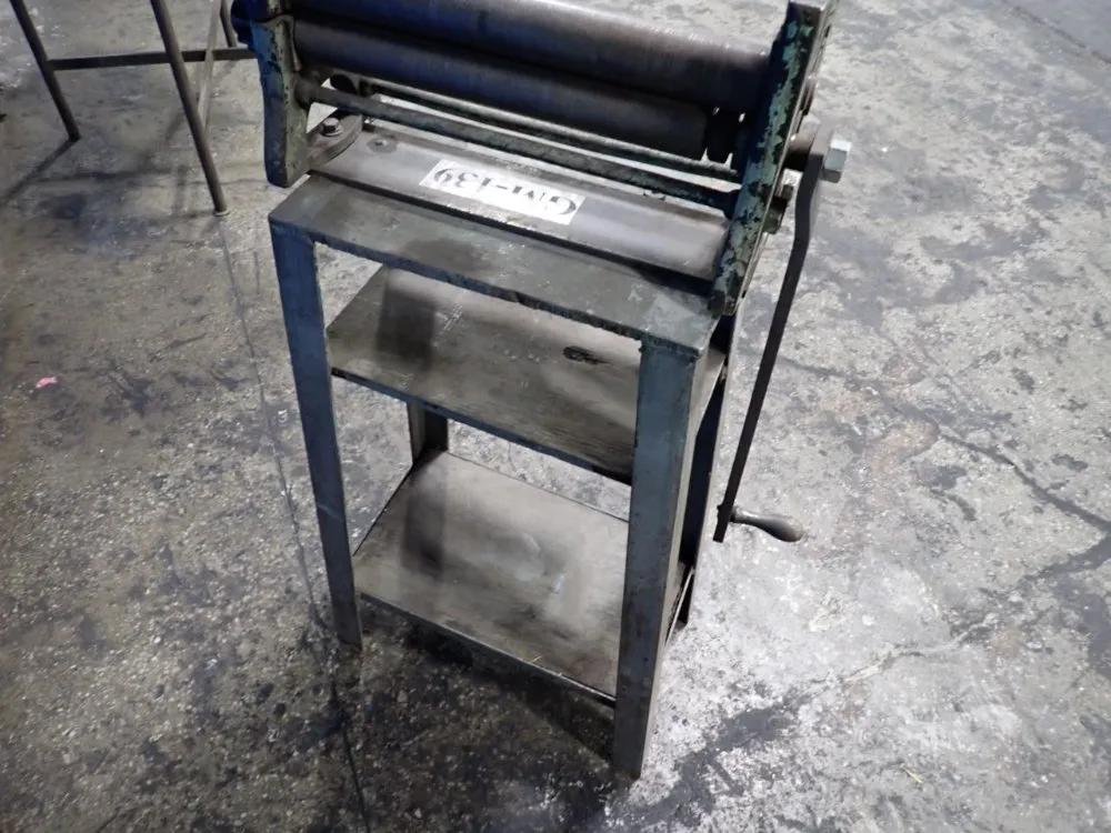 16" Manual Sheet Metal Slip Roller
