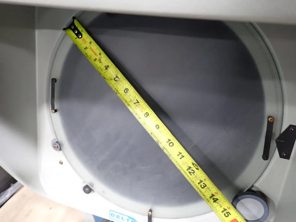 Deltronic 15" Optical Comparator - Dh 14-mpc