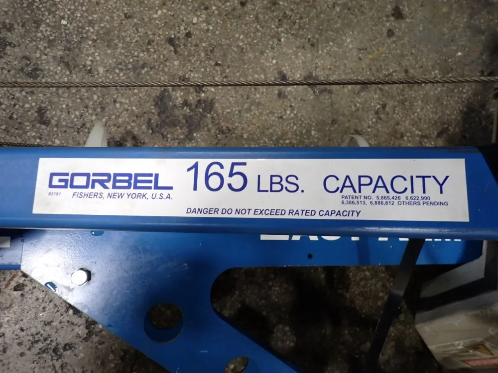 Gorbel 165 Lbs Jib Crane - Easy Arm
