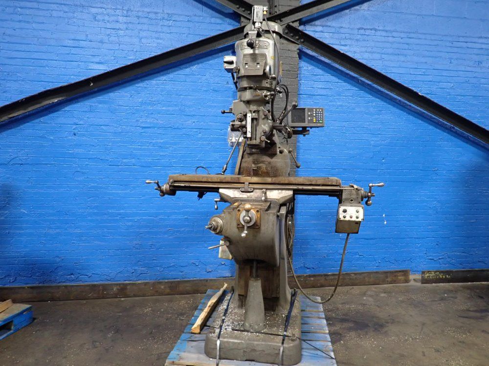 Bridgeport 42" X 9" Vertical Mill - 100-1592