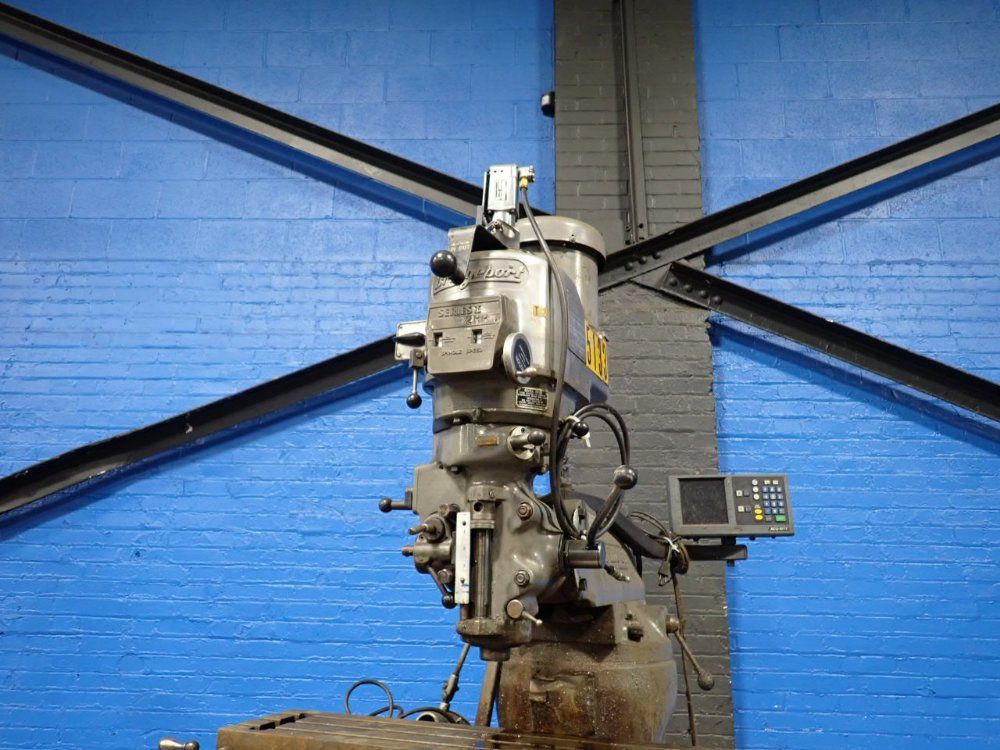 Bridgeport 42" X 9" Vertical Mill - 100-1592