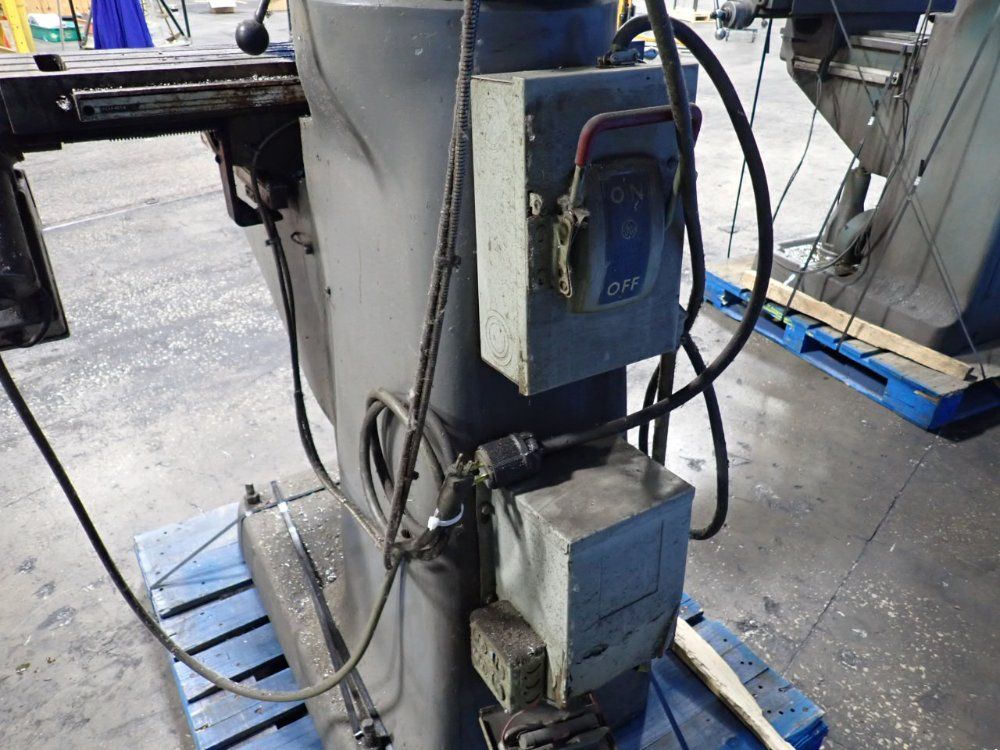 Bridgeport 42" X 9" Vertical Mill - 100-1592