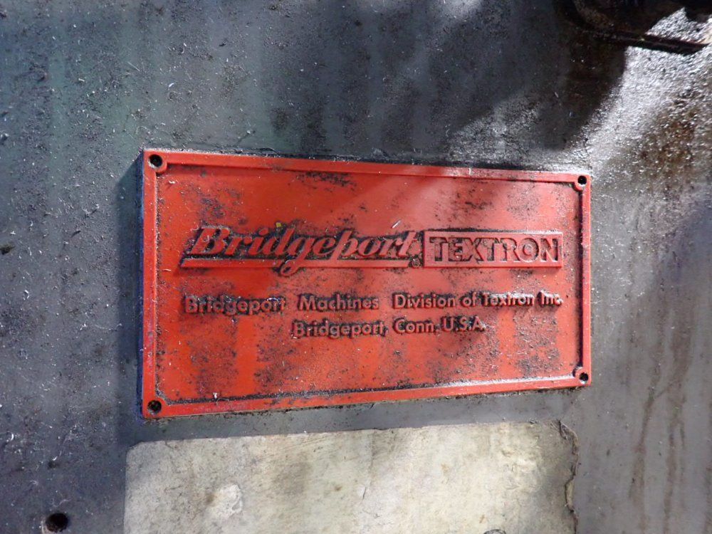 Bridgeport 42" X 9" Vertical Mill - 100-1592