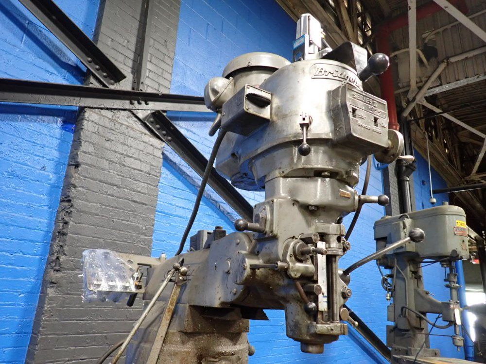 Bridgeport 42" X 9" Vertical Mill - 100-1592