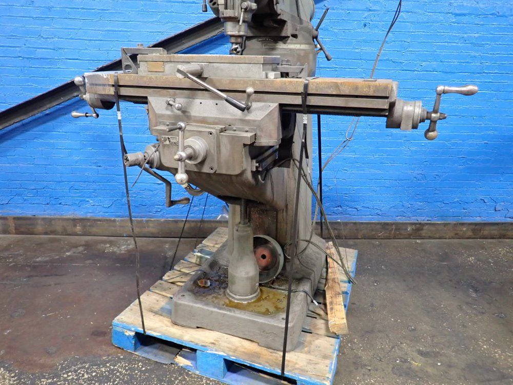Enco 42" X 9" Vertical Mill