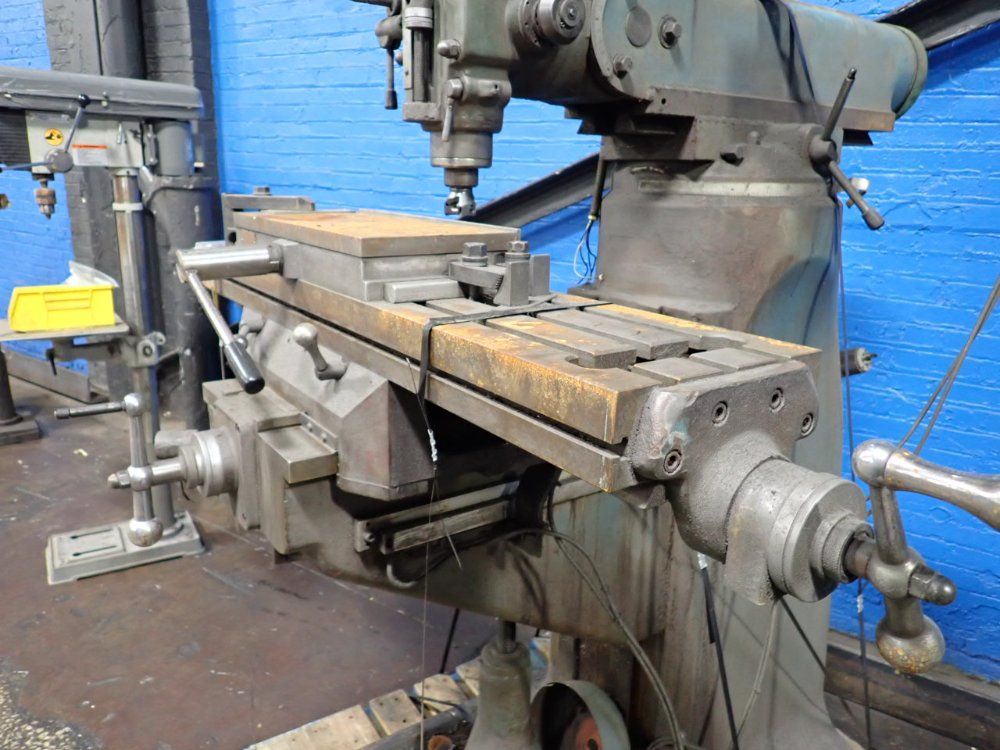 Enco 42" X 9" Vertical Mill