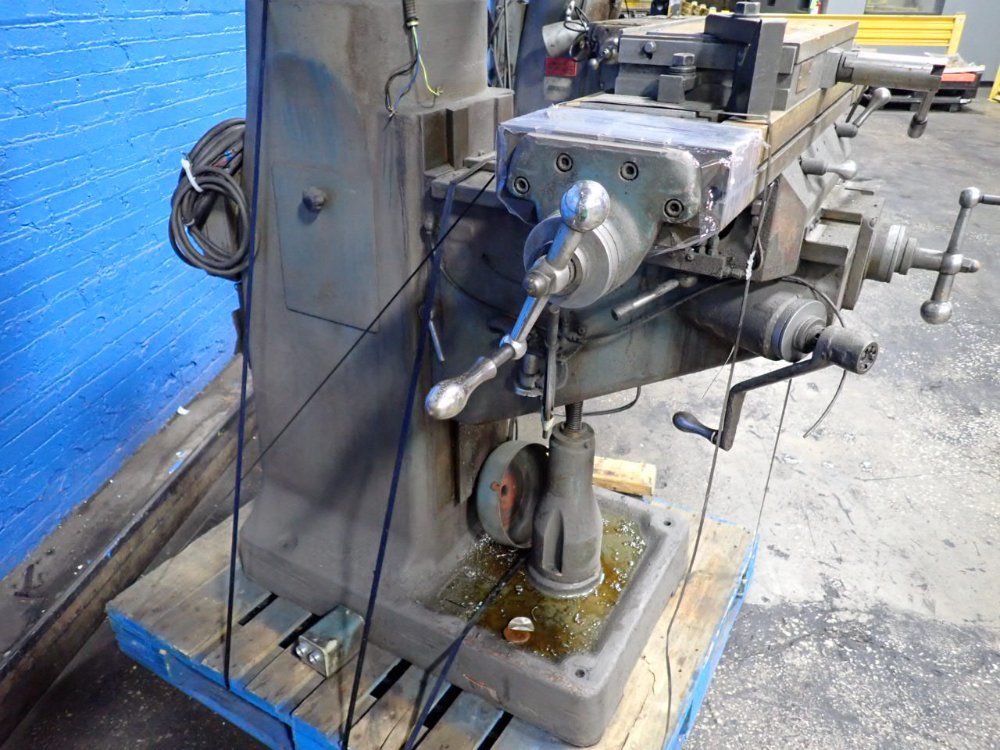 Enco 42" X 9" Vertical Mill
