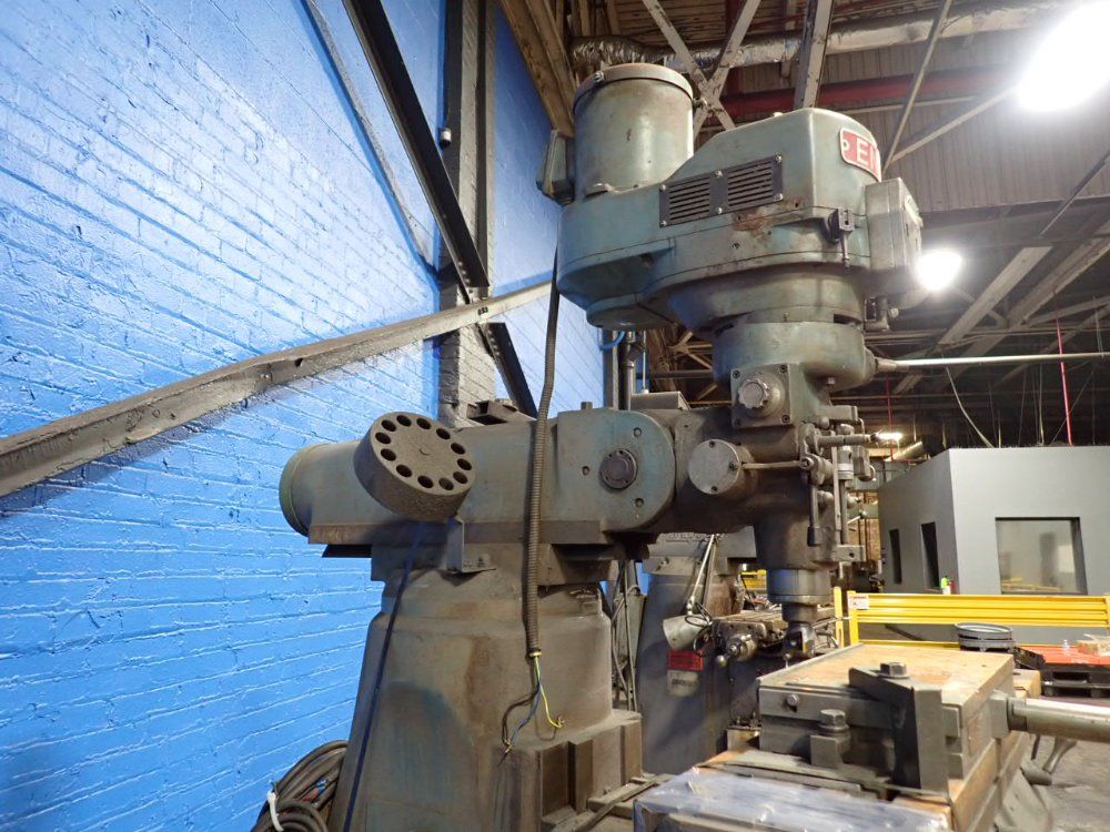 Enco 42" X 9" Vertical Mill