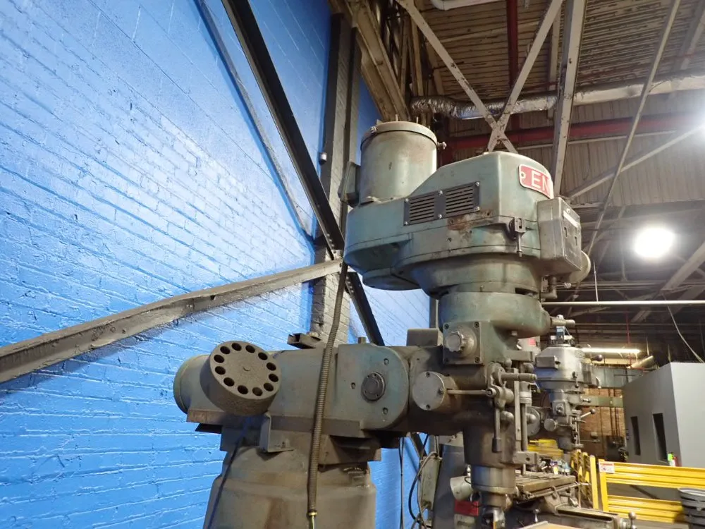 Enco 42" X 9" Vertical Mill