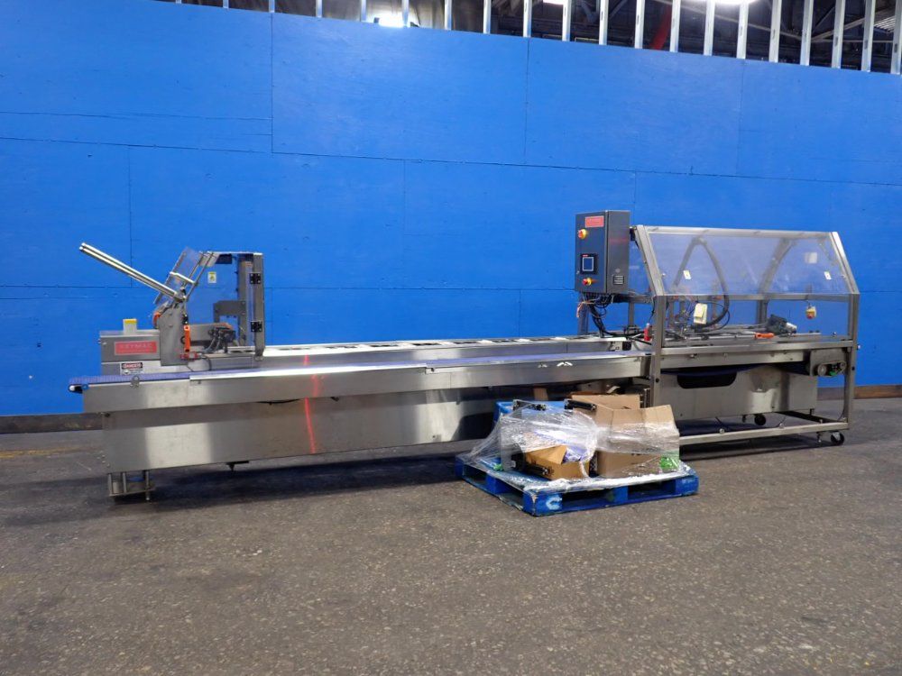 Keymac 205" X 9" Automatic Cartoning And Sleeving Machine - Kcm-1