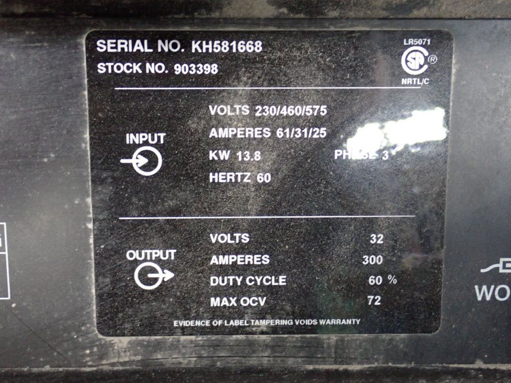 Miller 300 A Welder - Gold Star 302