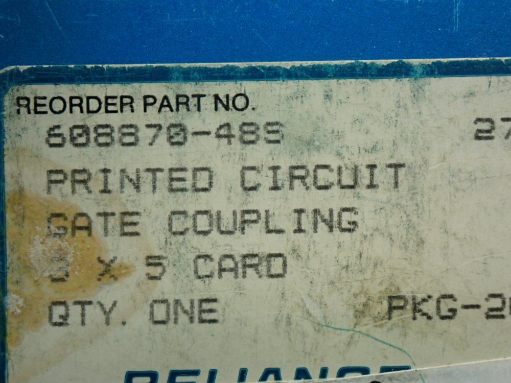 Abb Gate Coupling Pc Board - 608870-048s