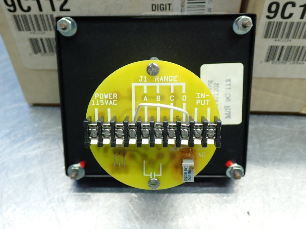 Reliance Electric 3 1/2 Digit Digital Meter, 3pcs - 9c112