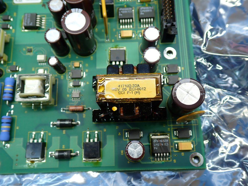 Reliance Electric Liquiflo Dc Bus Control Board W/ 417102-32a Transformer - 179069