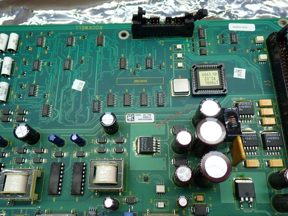 Reliance Electric Liquiflo Dc Bus Control Board W/ 417102-32a Transformer - 179069