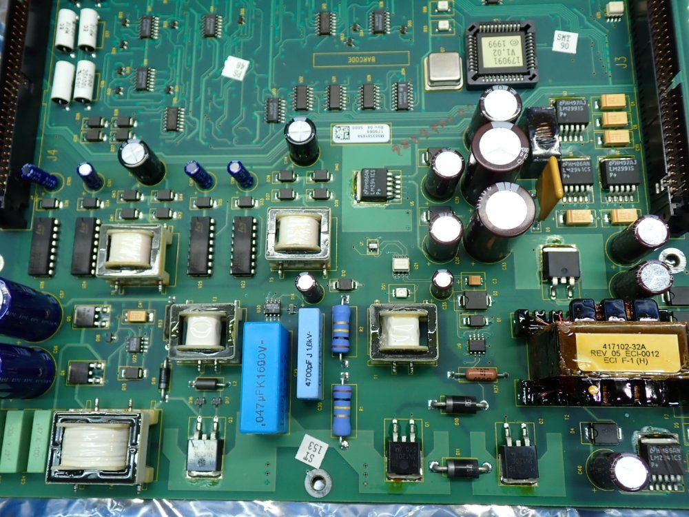 Reliance Electric Liquiflo Dc Bus Control Board W/ 417102-32a Transformer - 179069