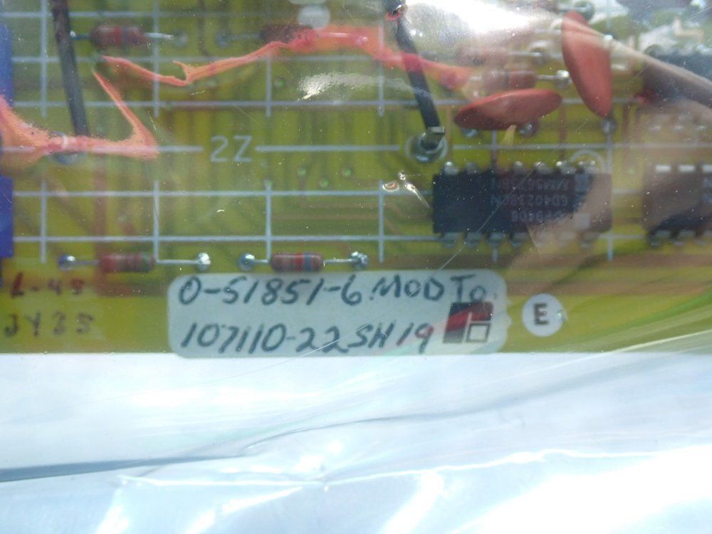 Reliance Electric Crcg Pcb Card - 0-51851-6