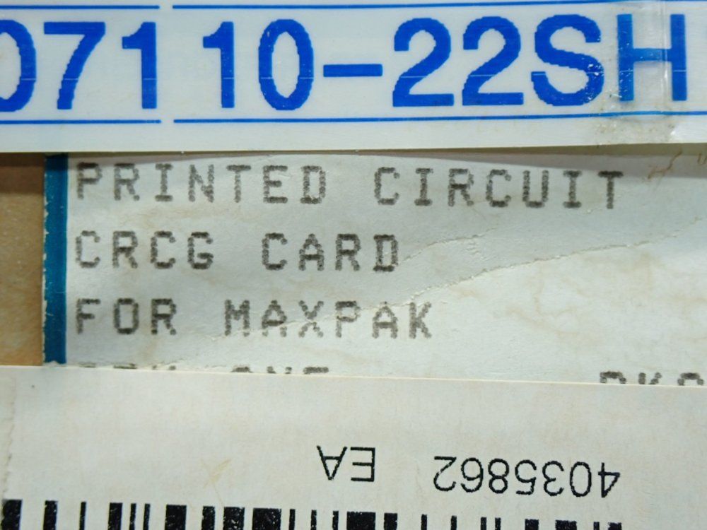Reliance Electric Crcg Pcb Card - 0-51851-6
