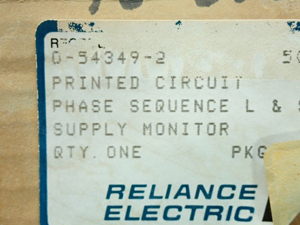 Abb Phase Sequencer Drive Board - 0-54349-2